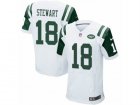 Mens Nike New York Jets #18 ArDarius Stewart Elite White NFL Jersey