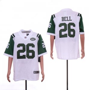 Nike Jets #26 Le\'Veon Bell White Vapor Untouchable Limited Jersey