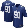 Nike nfl New York Giants #91 Justin Tuck blue jersey