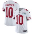 Nike 49ers #10 Jimmy Garoppolo White 2020 Super Bowl LIV Vapor Untouchable Limited