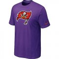 Nike Tampa Bay Buccaneers Sideline Legend Authentic Logo T-Shirt Purple