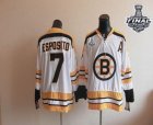nhl jerseys boston bruins #7 esposito white[2013 stanley cup][patch A]