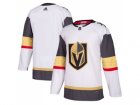 Men Adidas Vegas Golden Knights Blank White Road Authentic Stitched Custom Jersey