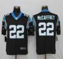 Nike Panthers #22 Christian McCaffrey Black Vapor Untouchable Limited Jersey