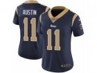 Women Nike Los Angeles Rams #11 Tavon Austin Vapor Untouchable Limited Navy Blue Team Color NFL Jersey