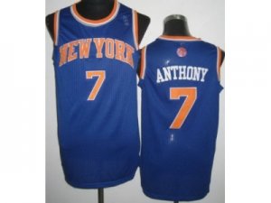 nba New York Knicks #7 Carmelo Anthony Blue Jerseys[Revolution 30]