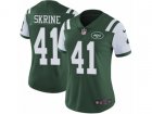 Women Nike New York Jets #41 Buster Skrine Vapor Untouchable Limited Green Team Color NFL Jersey