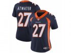 Women Nike Denver Broncos #27 Steve Atwater Vapor Untouchable Limited Navy Blue Alternate NFL Jersey