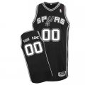 Customized San Antonio Spurs Jersey Revolution 30 Black Road Basketball