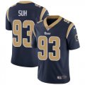 Nike Rams #93 Ndamukong Suh Navy Vapor Untouchable Limited Jersey