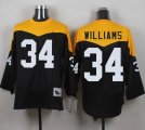 Mitchell And Ness 1967 Pittsburgh Steelers #34 DeAngelo Williams Black Yelllow Throwback Men Stitched NFL Jerse
