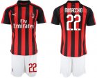 2018-19 AC Milan 22 MUSACCHIO Home Soccer Jersey