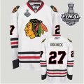 nhl jerseys chicago blackhawks #27 roenick white[2013 stanley cup]
