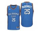 Mens Oklahoma City Thunder #25 Doug McDermott adidas Light Blue Player Swingman Jersey