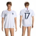 France 17 DIGNE Away 2018 FIFA World Cup Thailand Soccer Jersey