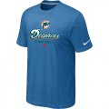 Miami Dolphins Critical Victory light Blue T-Shirt