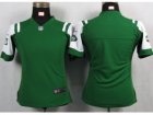 Nike Womens New York Jets Blank Green Portrait Fashion Game Jerseys