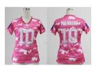 Nike women nfl jerseys new york giants #10 eli manning pink[fashion camo]