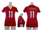 Nike women nfl arizona cardinals #11 larry fitzgerald red jerseys[draft him ii top]
