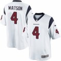 Mens Nike Houston Texans #4 Deshaun Watson Limited White NFL Jersey