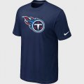 Nike Tennessee Titans Sideline Legend Authentic Logo T-Shirt D.Blue