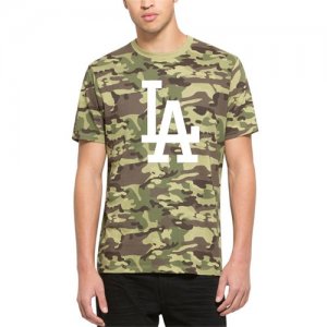 Los Angeles Dodgers \'47 Alpha T-Shirt Camo
