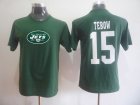 New York Jets 15 Tim Tebow Name & Number T-Shirt
