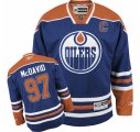 Nhl Edmonton Oilers # 97 McDAVID Blue Jersey