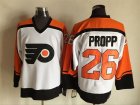 NHL Philadelphia Flyers #26 Propp white Throwback jerseys
