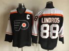 NHL Philadelphia Flyers #88 Eric Lindros black Throwback jerseys