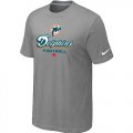Miami Dolphins Critical Victory light Grey T-Shirt