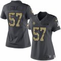 Women's Nike Minnesota Vikings #57 Audie Cole Limited Black 2016 Salute to Service NFL Jersey