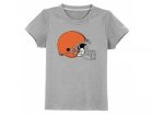 nike cleveland browns sideline legend authentic logo youth T-Shirt lt.grey
