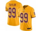 Mens Nike Washington Redskins #99 Phil Taylor Limited Gold Rush NFL Jersey