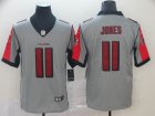 Nike Falcons #11 Julio Jones Gray Inverted Legend Limited Jersey