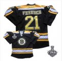 nhl jerseys boston bruins #21 ference black[2013 stanley cup]