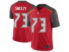 Mens Nike Tampa Bay Buccaneers #73 J. R. Sweezy Vapor Untouchable Limited Red Team Color NFL Jersey