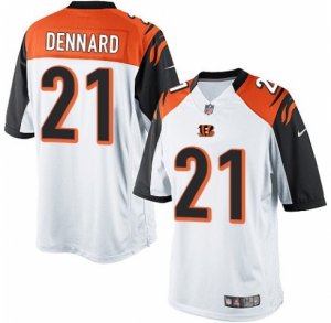 Men\'s Nike Cincinnati Bengals #21 Darqueze Dennard Limited White NFL Jersey