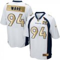 Nike Denver Broncos #94 DeMarcus Ware White Men Stitched NFL Game Super Bowl 50 Collection Jersey