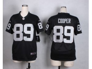 Women Nike Oakland Raiders #89 Amari Cooper Black jerseys