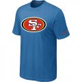 Nike San Francisco 49ers Sideline Legend Authentic Logo T-Shirt light Blue