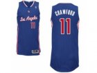 nba Los Angeles Clippers #11 Jamal Crawford blue[Revolution 30 Swingman]