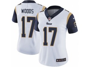 Women Nike Los Angeles Rams #17 Robert Woods Vapor Untouchable Limited White NFL Jersey