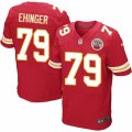 Mens Nike Kansas City Chiefs #79 Parker Ehinger Elite Red Team Color NFL Jersey