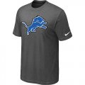 Detroit Lions Sideline Legend Authentic Logo T-Shirt Dark grey
