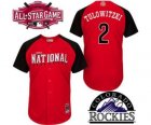 mlb 2015 all star jerseys colorado rockies #2 tulowitzki red