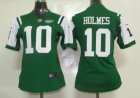 nike women nfl jerseys new york jets #10 holmes green