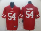 Nike 49ers #54 Fred Warner Red Vapor Untouchable Limited Jersey