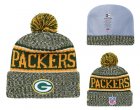 Packers Fresh Logo Green Pom Knit Hat YD