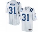 Mens Nike Indianapolis Colts #31 Quincy Wilson Limited White NFL Jersey